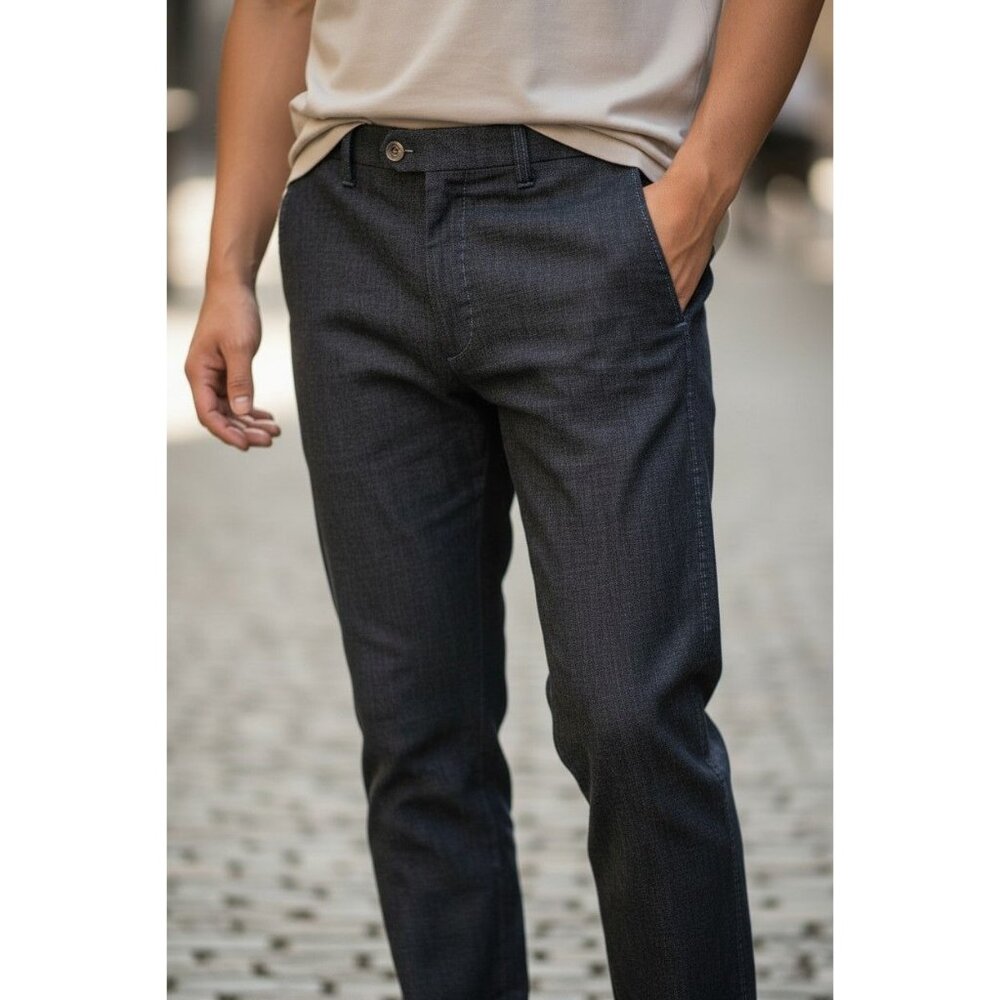 Cesare Attolini- Cotton Elastan Blue Pants/ jeans - US Size 32/Eur size 48 NWT